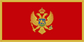 Flagge Montenegro